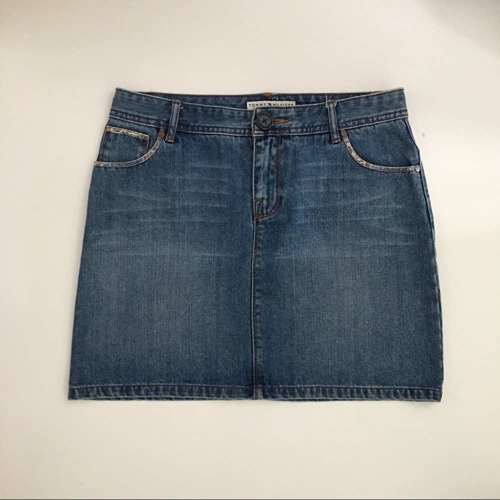 Tommy Hilfiger Denim Skirt Sz 6